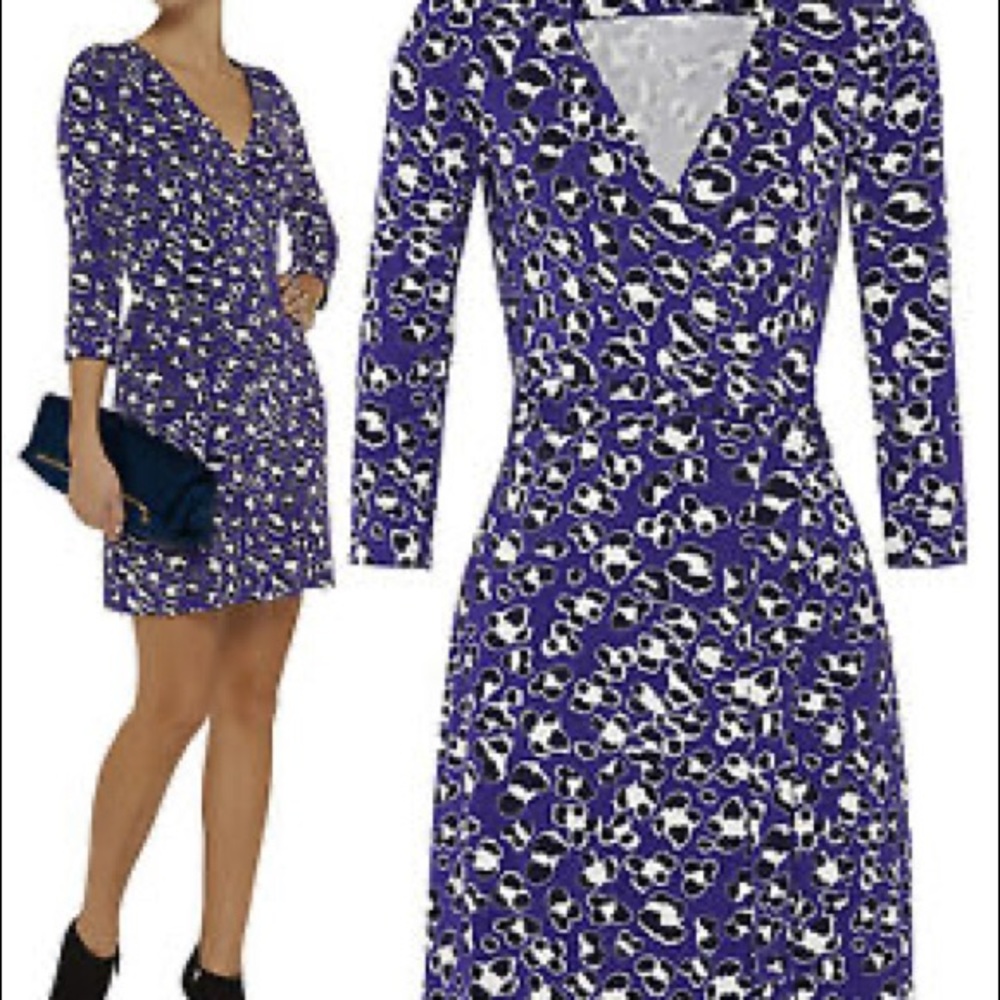 Diane Von Furstenberg New Julian Two Wrap Dress